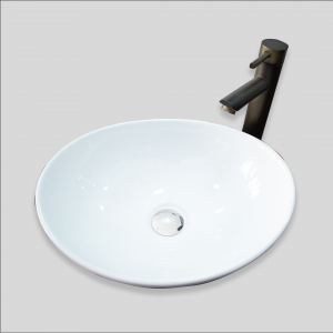 lavamanos porcelana blanco ovalado