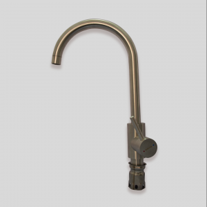 Grifo GWCF-001• Grifo para lavaplatos monocontrol resistente. • Grifo con manija plana fácil de usar, perdurable en el tiempo con acabado metalizado.